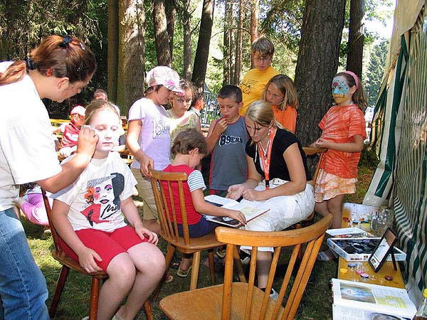 Sommerfest Schminken 2006
