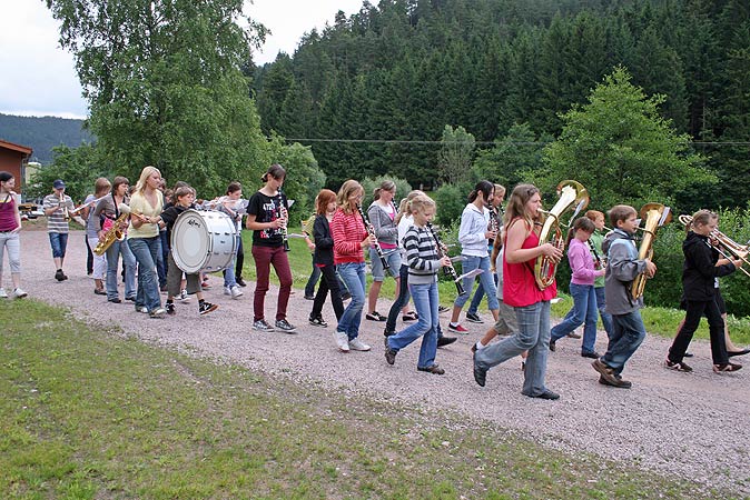 Marschmusikprobe Jugendkapelle 2009_4