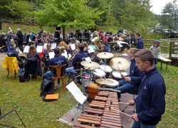 Jugendorchester beim Zwiebelkuchenfest