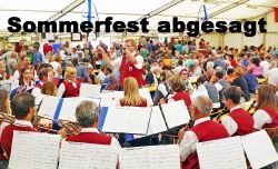 Absage Harmonie Sommerfest