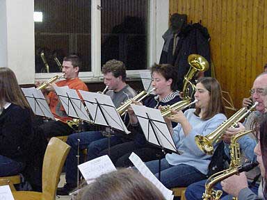 Probenphase Konzert 2002
