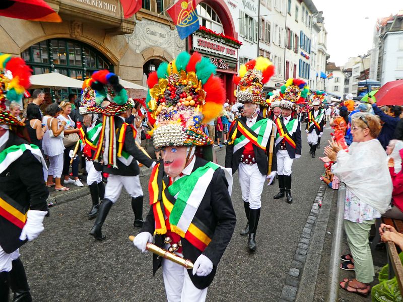 Harmonie bei der Basel Tatoo Parade 2017_18