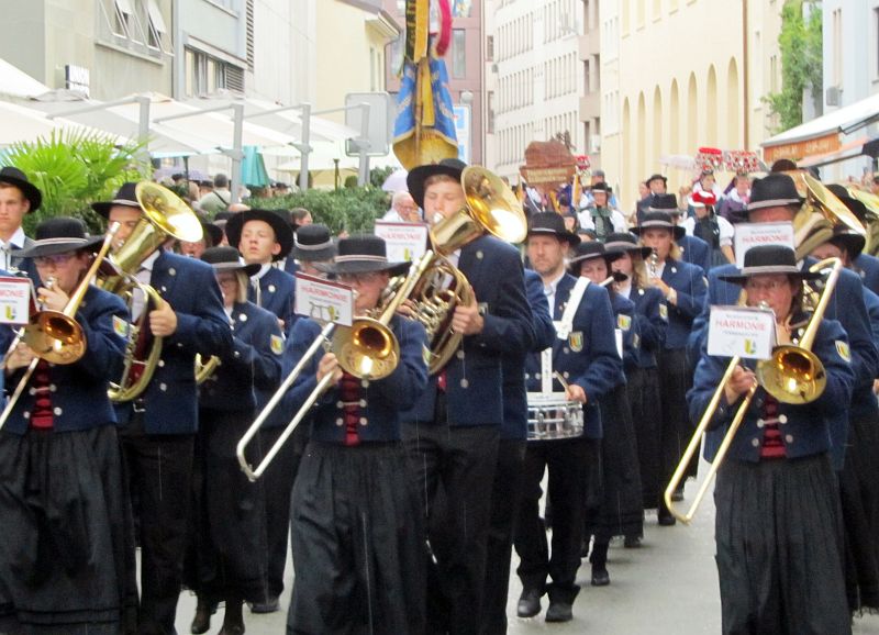 Harmonie bei der Basel Tatoo Parade 2017_4